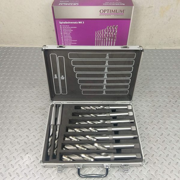 Optimum 3051003 KONİKLİ HSS MATKAP UCU SETİ MK3 - QUAN3051003