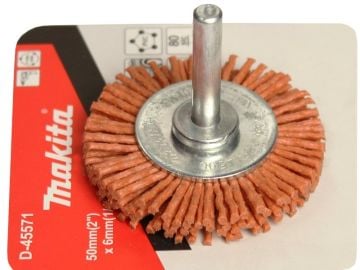Makita Naylon Daire Fırça 50x6 mm 80 Kum (D-45571)