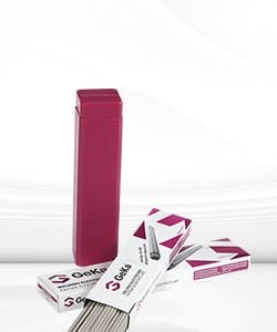 Geka Paslanmaz Çelik Elektrot ELOX R 318 2,50x250 mm (1 Paket/100 Adet)