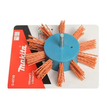 Makita Naylon Flap Fırça 100x6 mm 80 Kum (D-45749)