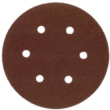 Nikon Alüminyum Oksit Cırtlı 6 Delikli Disk Zımpara 150 Mm 100 Kum - NIK33667