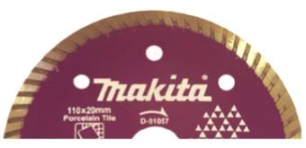 Makita Turbo Elmas Testere Mor 115x1,3x22,23 mm (D-50893)