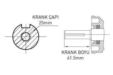 Kama By Reis Dizel Motor 10 Hp - KBRKDK186FA