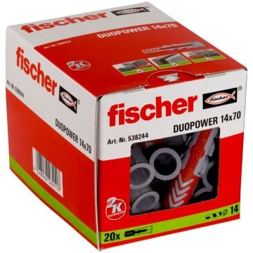 Fischer Plastik Dübel Duopower 14x70
