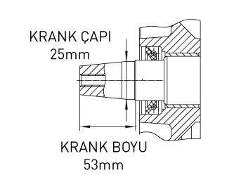 Kama By Reis Dizel Motor 10 Hp - KBRKDK186FAY