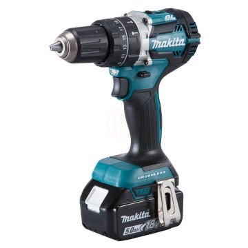 Makita Akülü Darbeli Vidalama Matkabı DHP484RTJ (2 x 5,0 Ah Akü)
