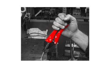 Ceta Form Kaynakçı Ayarlı Pensesi (Yassı Ağız) Kap. 45 Mm