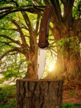 Işık Camping Bushcraft Çakı Sapelli
