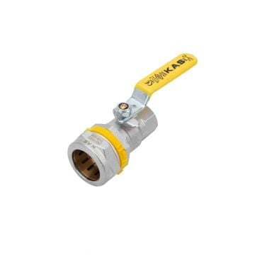 Kas Dn 25- 1/2 İnç Rakorlu Doğalgaz Vanası