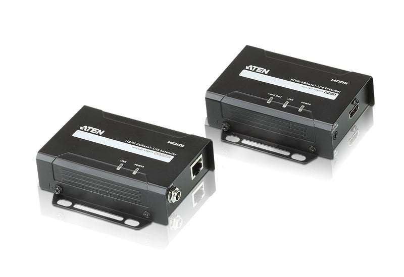 Aten Hdmı Hdbaset-Lite Sinyal Uzatma Cihazı, Alıcı (Receiver) Ve Verici (Transmitter) Birim Dahil (4K@40M) (Hdbaset Class B)