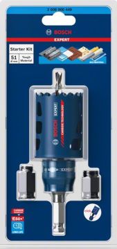 Bosch Delik Açma Testeresi Expert PC-Plus eHD Seti 51 mm - 2608900449
