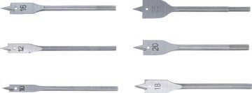 Bgs Düz Freze Matkap Seti 10 - 25 Mm | 6 Pcs