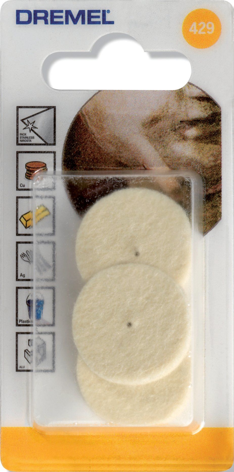 Dremel Parlatma Diski 26 mm (429) - 26150429JA