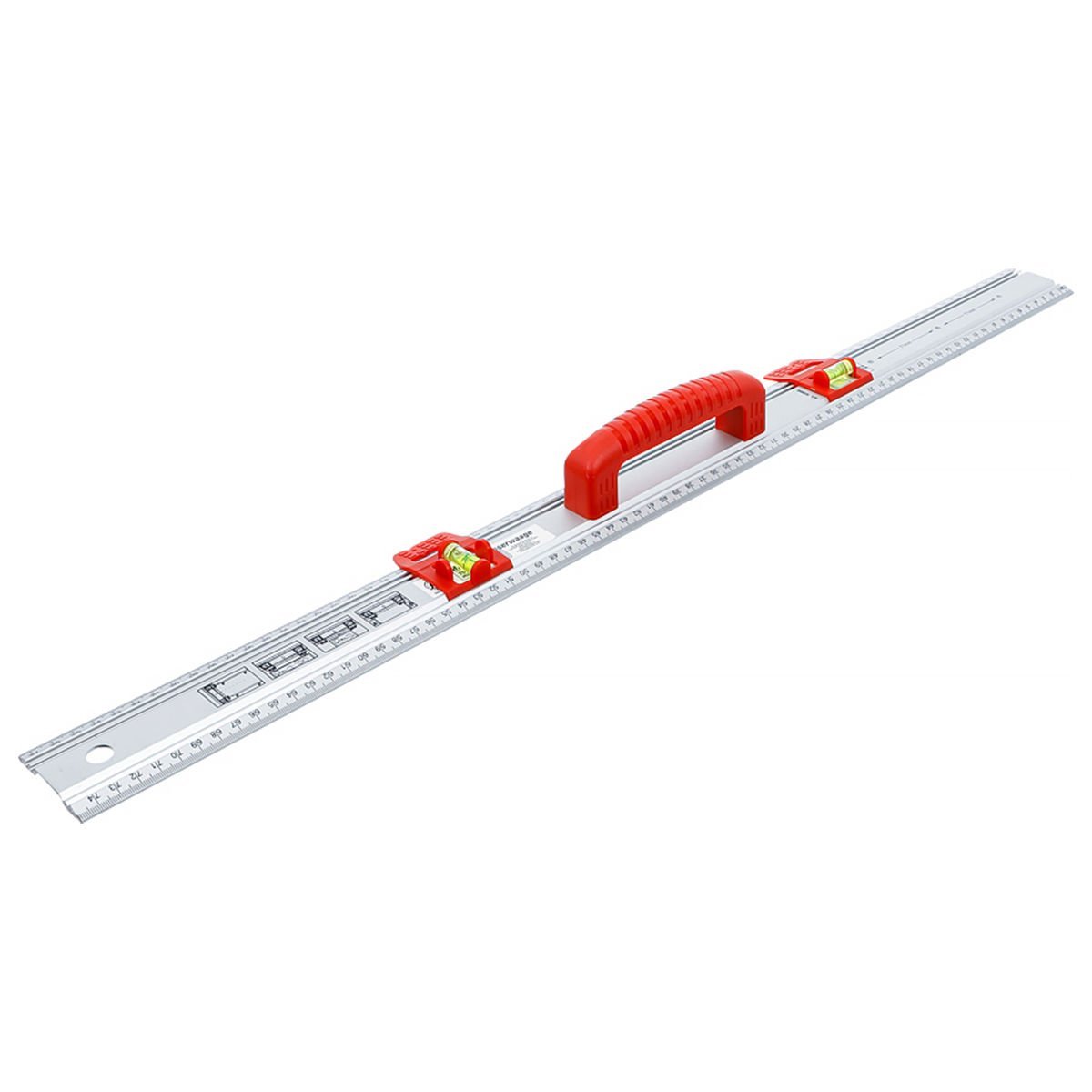 Bgs Kesme Ve İşaretleme Cetveli | Kulplu Ve Su Terazisi | 750 Mm