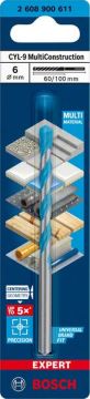 Bosch Çok Amaçlı Matkap Ucu Expert CYL-9 MC 6x100 mm - 2608900611