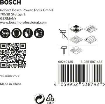 Bosch Çok Amaçlı Matkap Ucu Expert HEX-9 MC Set (5 Parça) (5,5/6/6/7/8 mm) - 2608900586