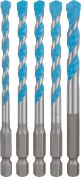 Bosch Çok Amaçlı Matkap Ucu Expert HEX-9 MC Set (5 Parça) (5,5/6/6/7/8 mm) - 2608900586