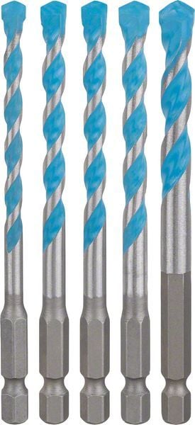Bosch Çok Amaçlı Matkap Ucu Expert HEX-9 MC Set (5 Parça) (5,5/6/6/7/8 mm) - 2608900586