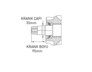 Kama By Reis Benzinli Motor 22 Hp - KBRKGL670MGHE