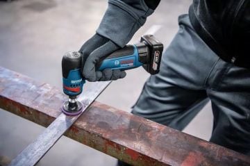 Bosch GWG 12V-50 C Akülü Dik Taşlama Makinesi - 06013A7000