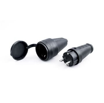SGS 3502 Monofaze Kauçuk Erkek Fiş (1X16A)