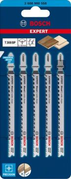 Bosch Dekupaj Testere Bıçağı Expert ExCleanfWood T308 BP (5 Adet) - 2608900558