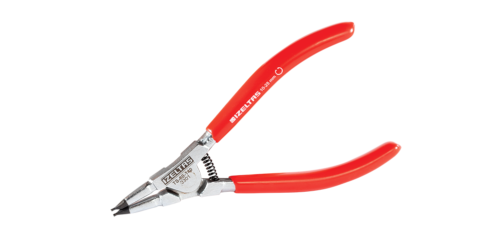 İzeltaş Dış Segman Pense Yaylı Düz 140 mm