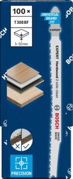 Bosch Dekupaj Testere Bıçağı Expert ExCleanHardW T308BF (100 Adet) - 2608900546