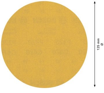 Bosch Expert Zımpara Kağıdı C470 125 Mm 320 Kum 0 Delikli 50 Li Paket - 2608901155