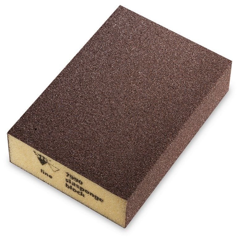 Sia Sünger Blok Zımpara Islak Kuru 7990 Siasponge Block Hard 69x98 mm Fine 100 Kum (250 Adet)