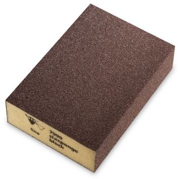 Sia Sünger Blok Zımpara Islak Kuru 7990 Siasponge Block Hard 69x98 mm Fine 100 Kum (250 Adet)