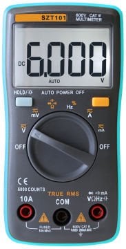 Mastech Dijital Multimetre Szt101