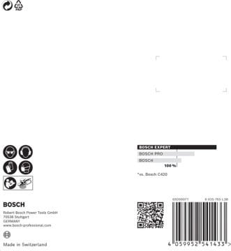 Bosch Expert Zımpara Kağıdı C470 125 Mm 80 Kum 8 Delikli 5 Li Paket - 2608900805
