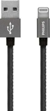 PHILIPS DLC2508B 1.2M LIGHTNING ÖRME MFI USB KABLO