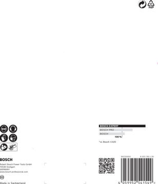 Bosch Expert Zımpara Kağıdı C470 150 M 100 Kum 6 Delikli 5 Li Paket - 2608900816
