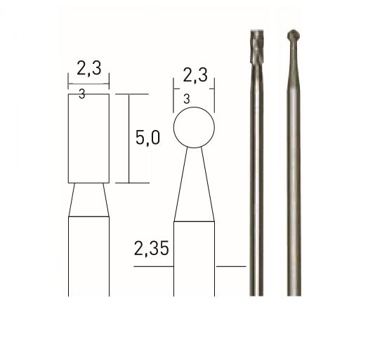 Proxxon Freze Ucu (2 Parça) (28750)