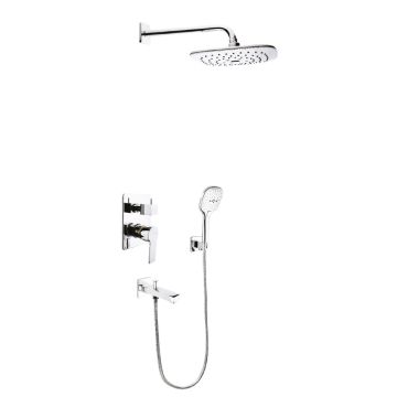 Kas Fione 2 Yollu Gagadan Kont. Ankastre Duş Takımı - Kare