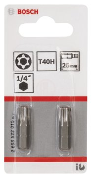 Bosch Vidalama Ucu Extra Hard 40Hx25 mm (2 Adet) - 2608522015