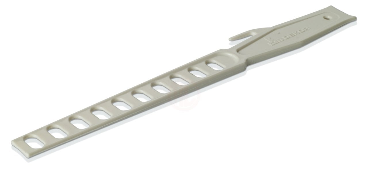 Dekor Rulo Boya Karıştırıcı Plastik Çubuk Delikli 33 Cm