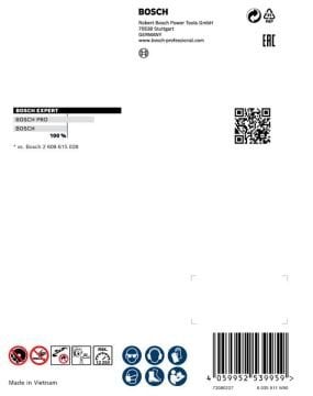 Bosch Elmas Kesme Diski Expert BFUni+Metal 125x22,23 mm - 2608900660