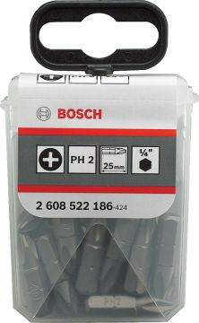 Bosch Vidalama Ucu TicTac Kutu Set PH2x25 mm (25 Adet) - 2608522186