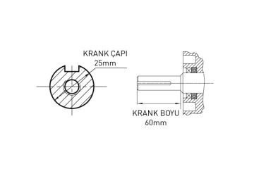 Kama By Reis Benzinli Motor 18 Hp - KBRKGL460MHE