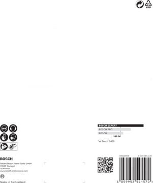 Bosch Expert Zımpara Kağıdı C470 150 M 240 Kum 6 Delikli 5 Li Paket - 2608900819