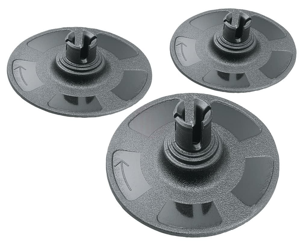 Bosch Zımpara Tabanı EasyCurvSander 38 mm (3 Adet) - 2609256F54