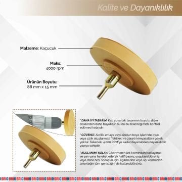 Brio Etiket Serit Folyo Temizlik Silgisi