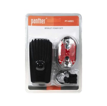 PANTHER PT-6001 BİSİKLET FENERİ SETİ