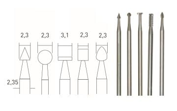 Proxxon Freze Ucu (5 Parça) (28710)