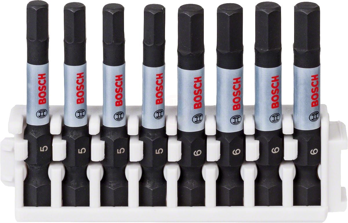 Bosch Vidalama Ucu Impact Control Set (8 Parça H5/H6 x 50 mm) - 2608522332