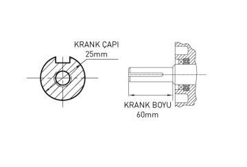 Kama By Reis Benzinli Motor 18 Hp - KBRKGL460MH