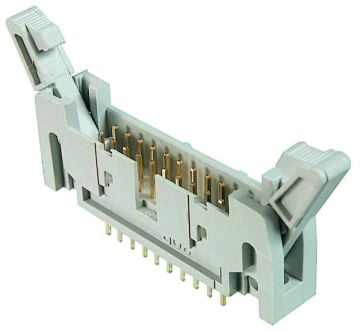 Assmann Pcb Konnektör, 50 Pin Erkek, Altın Kaplama, Uzun Kilitli